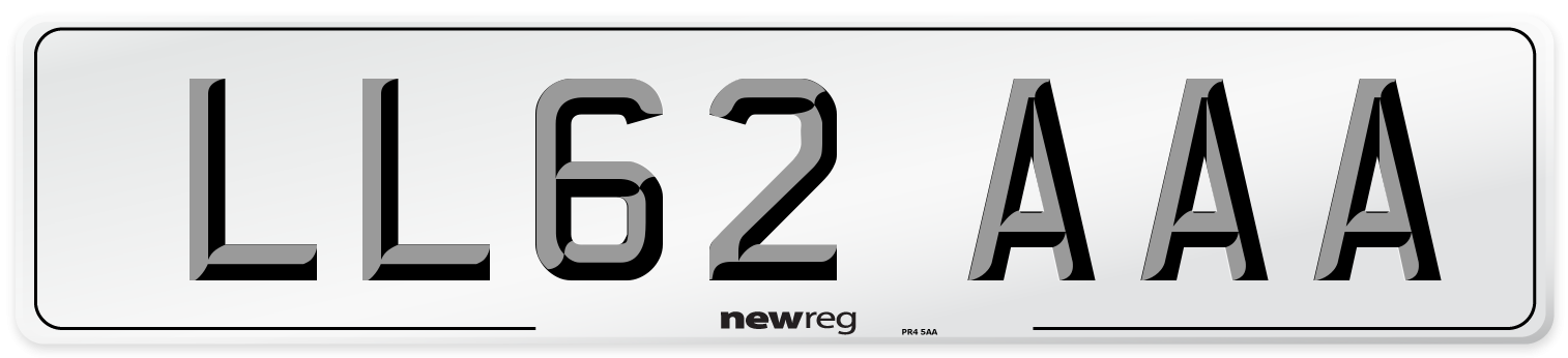 LL62 AAA Number Plate from New Reg